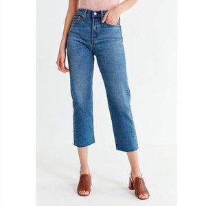 Levi's Wedgie Fit Straight Jeans Love Triangle